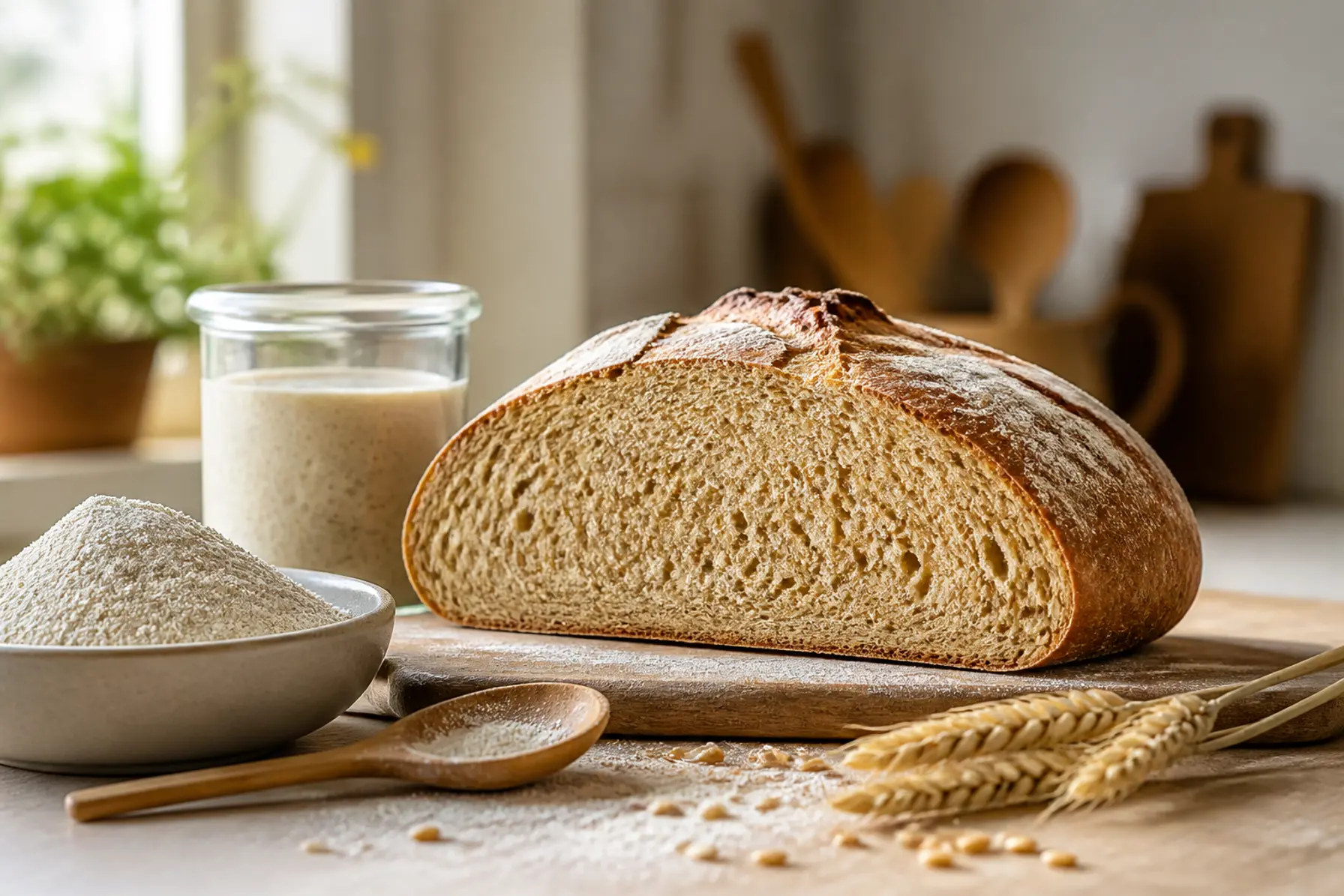 Spelt som mel: Hvad gør det ved brødet?