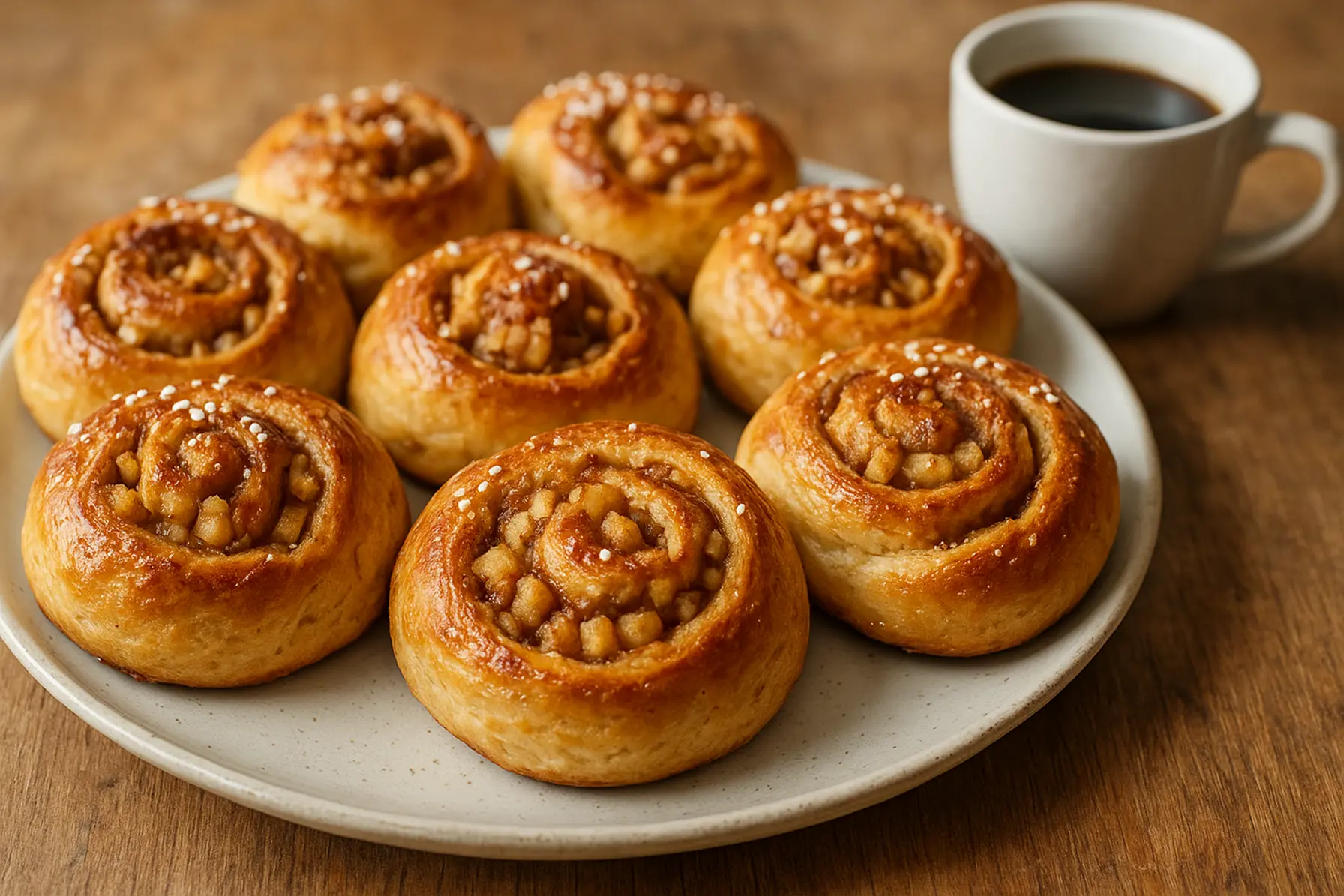 Æble- og kanelboller