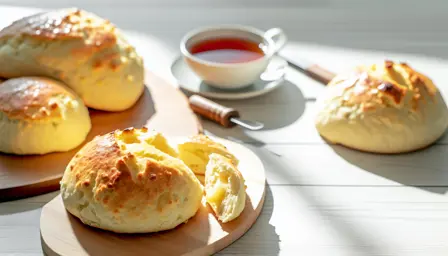 Dagslys Scones med kærnemælkssurdej
