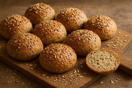 Gærhævede Kerneboller