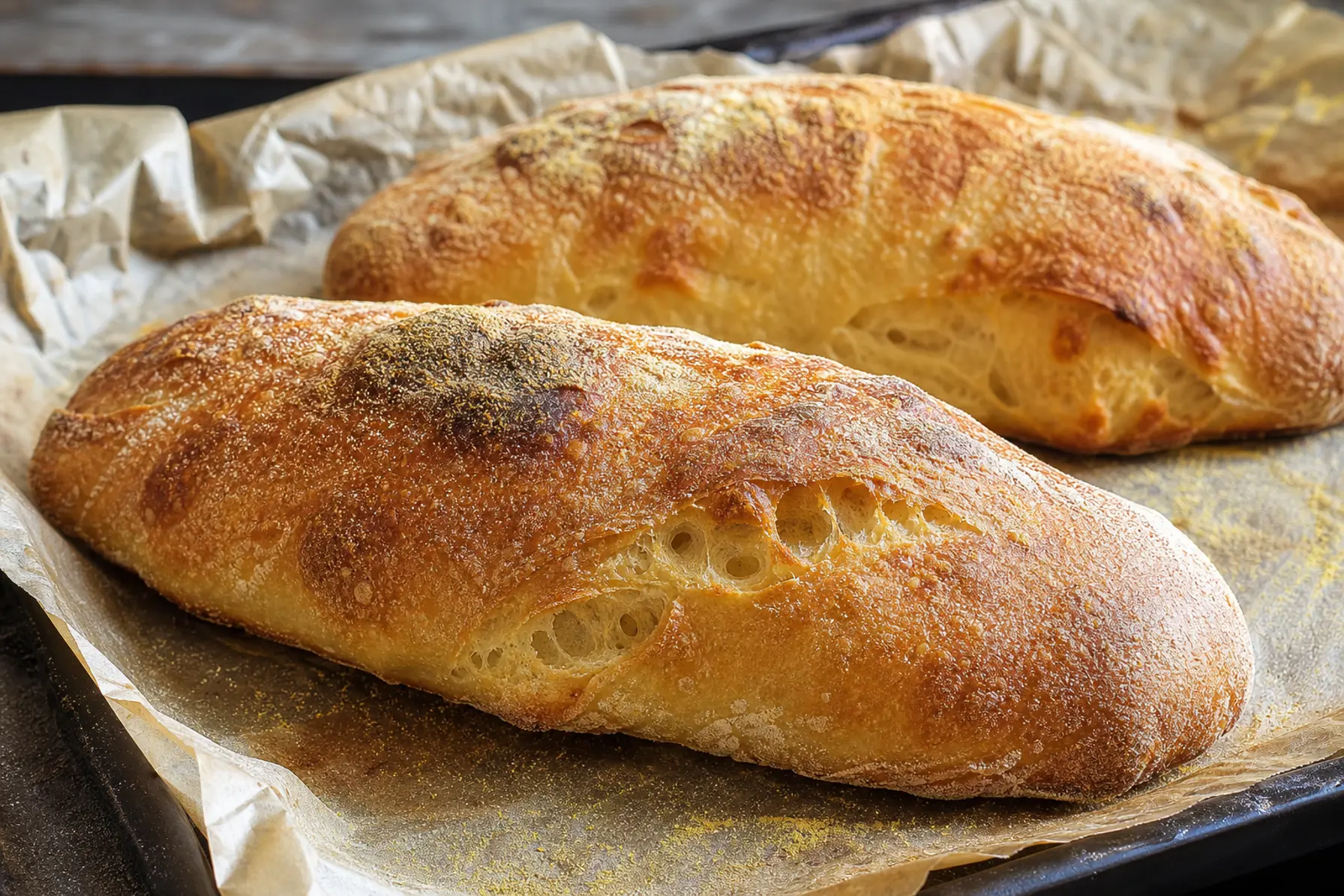 Koldhævet Ciabatta