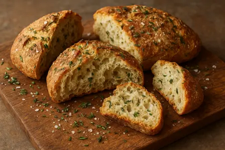 Sprødt Klippebrød med Urter